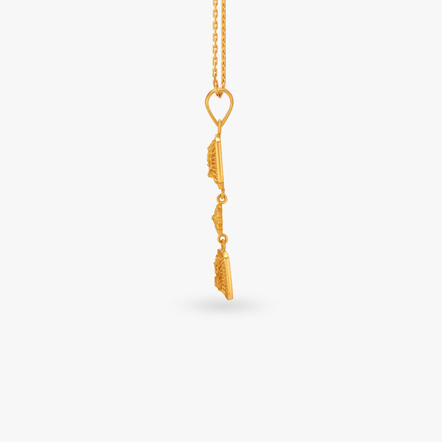 Auspicious Ganesh-Laxmi Pendant 2