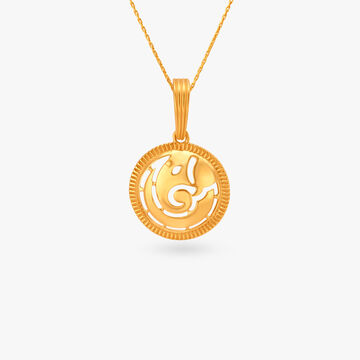 Pious Ganesha Pendant