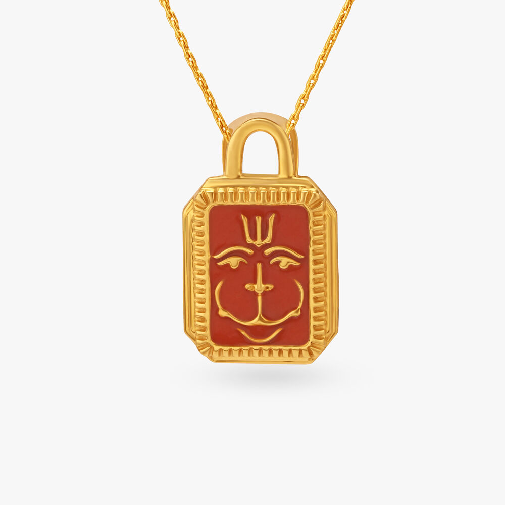 Hanuman locket gold tanishq hotsell