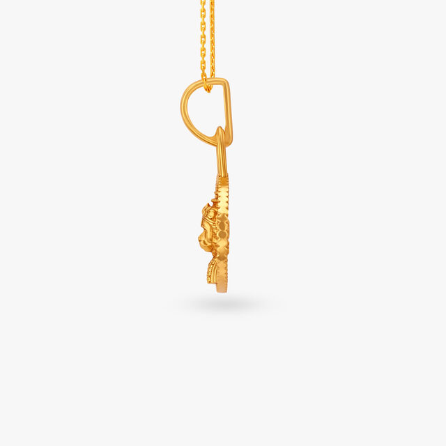 Radiant Lord Hanuman Pendant