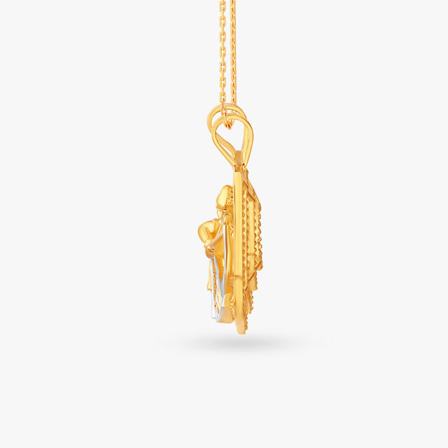 Shri Ram Bow And Arrow Pendant 2