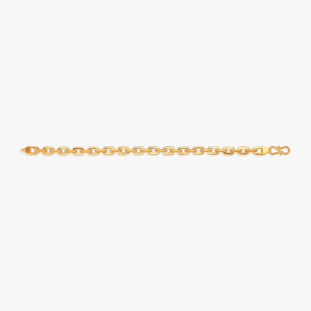 Sleek Modernist Gold Bracelet 3