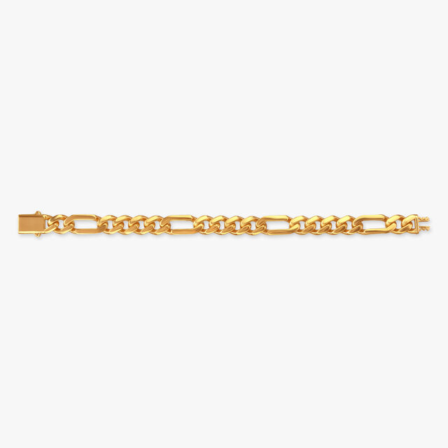 Bold Statement Gold Bracelet for Men