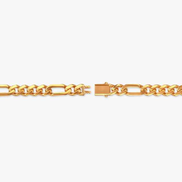 Bold Statement Gold Bracelet for Men
