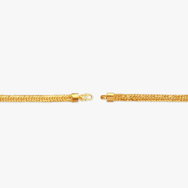 Majestic Chevron Gold Bracelet for Men