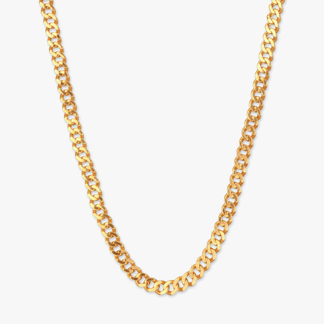 Classic Cuban Link Gold Chain for Men