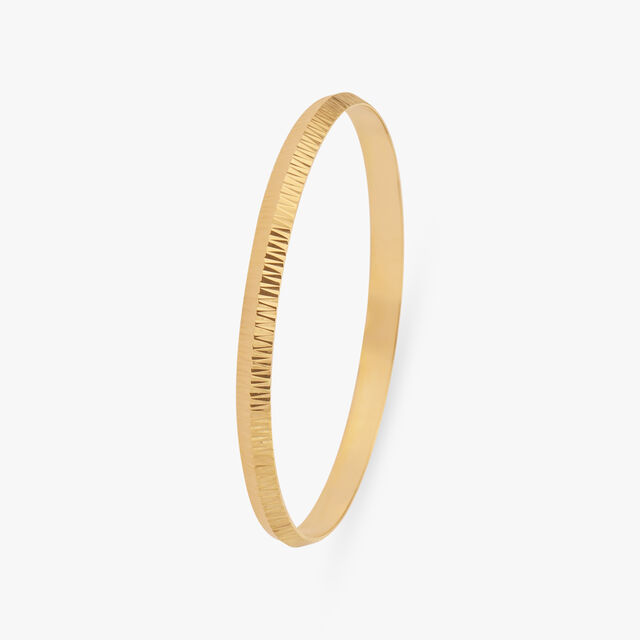 Geometric Gold Kada for Men 2
