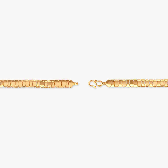 Contemporary Gold Bracelet for Men
