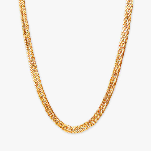 Lustrous Armor Men's Gold Chain