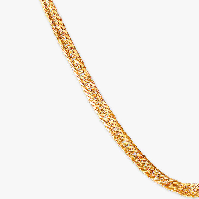 Lustrous Armor Men's Gold Chain