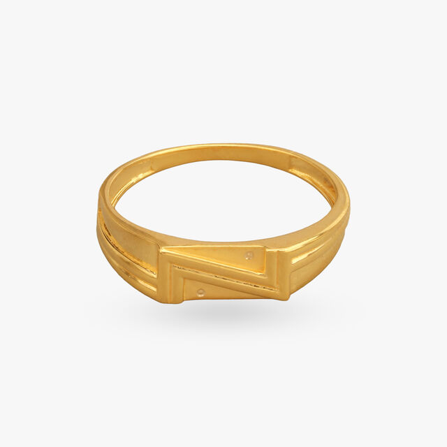 Tanishq 22KT Gold Finger Ring
