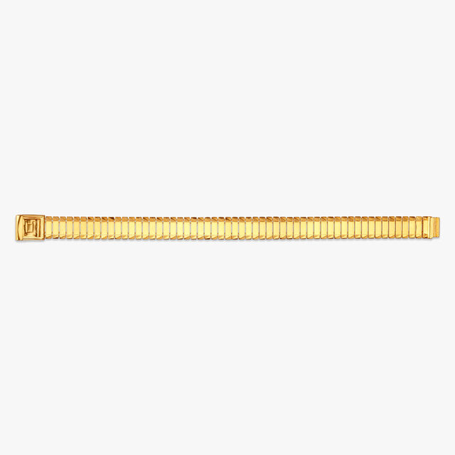 Broad Link Gold Bracelet for Men 2