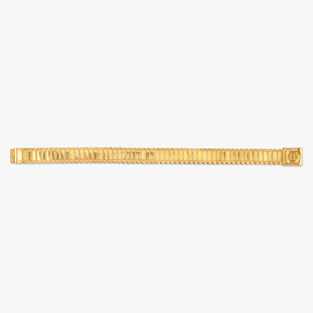 Panel Luxe Gold Bracelet for Men