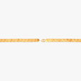 Slant Grid Gold Bracelet for Men 3