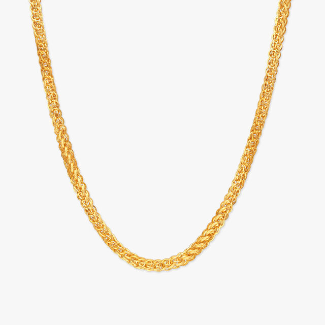 Double Weave Gold Chain