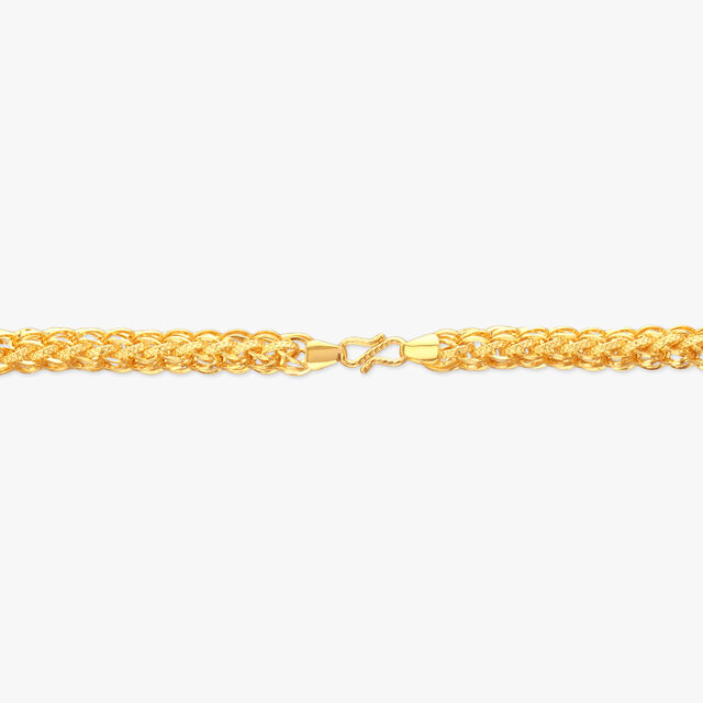 Double Weave Gold Chain