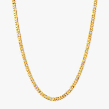 Classic Curb-Link Gold Chain