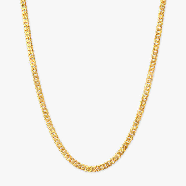 Classic Curb-Link Gold Chain