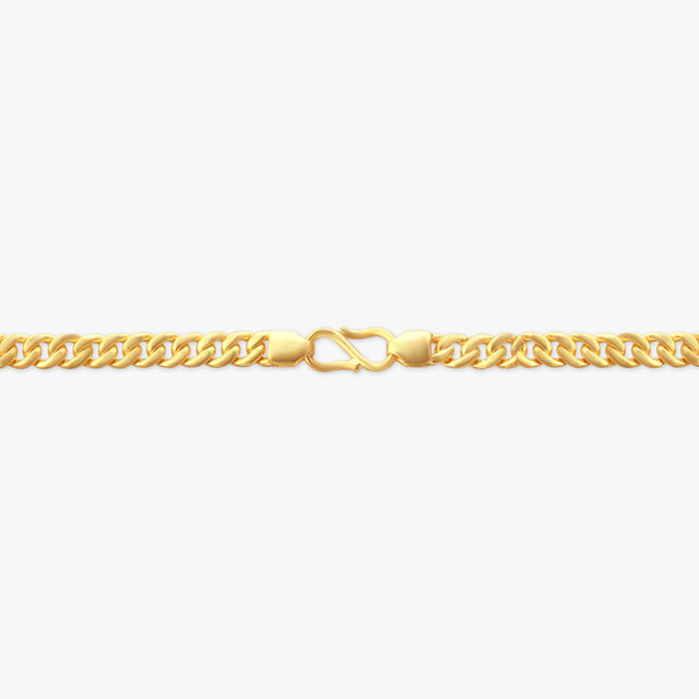 Classic Curb-Link Gold Chain