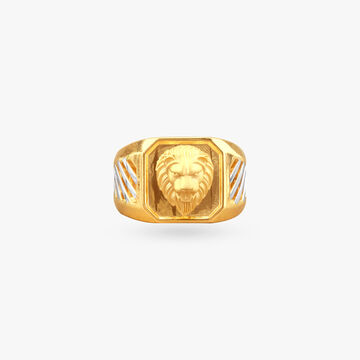 Majestic Pride Gold Ring for Men