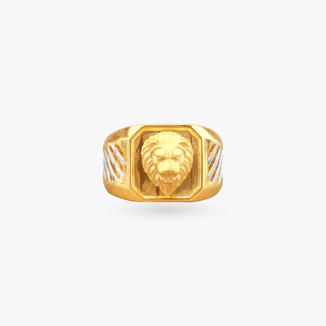 Majestic Pride Gold Ring for Men