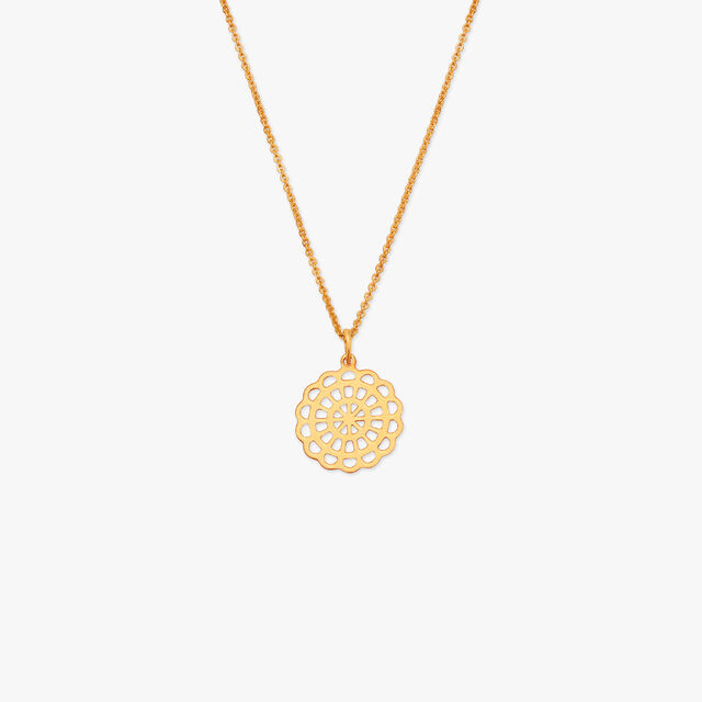 Sleek Simplicity Pendant with Chain 