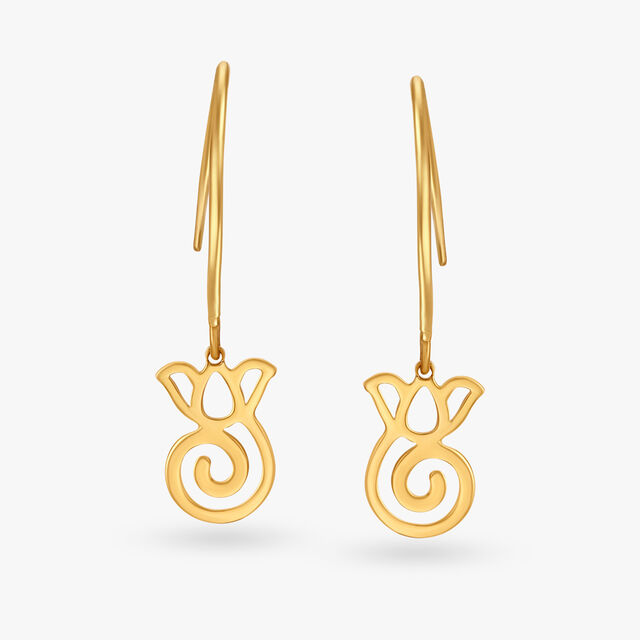 Sublime Ganesh Hoop Earrings for Kids