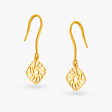 Eclectic Abstract Hoop Earrings for Kids