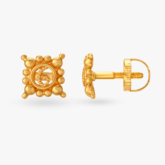 Grand Ethnic Stud Earrings for Kids