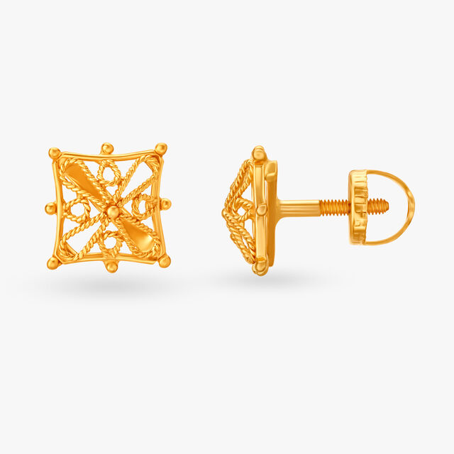 Classy Contemporary Stud Earrings for Kids 2