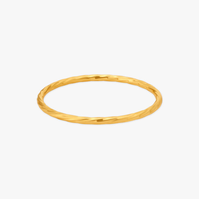Graceful Twist Bangle 2