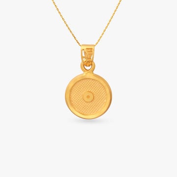 Little Charm Gold Pendant For Kids