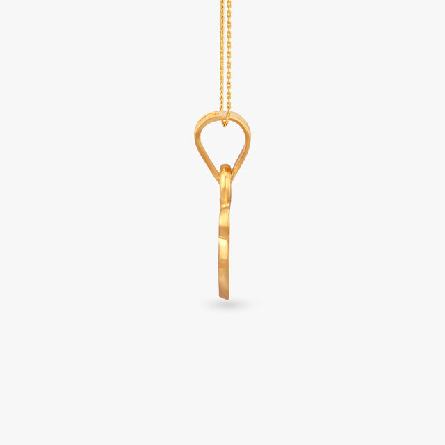 Panda Buddy Gold Pendant for Kids 2