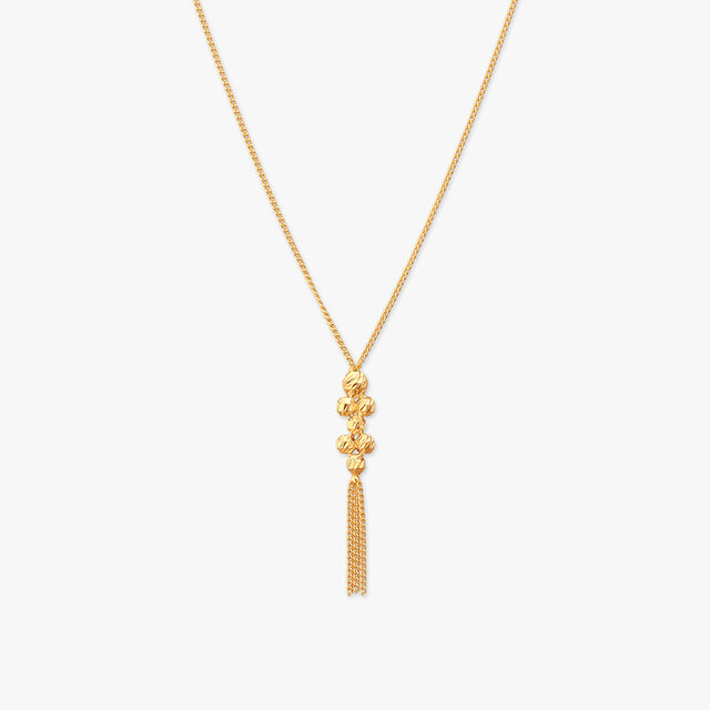 Delicate Tassel Gold Chain For Kids