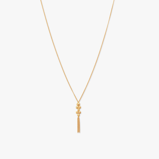 Delicate Tassel Gold Chain For Kids