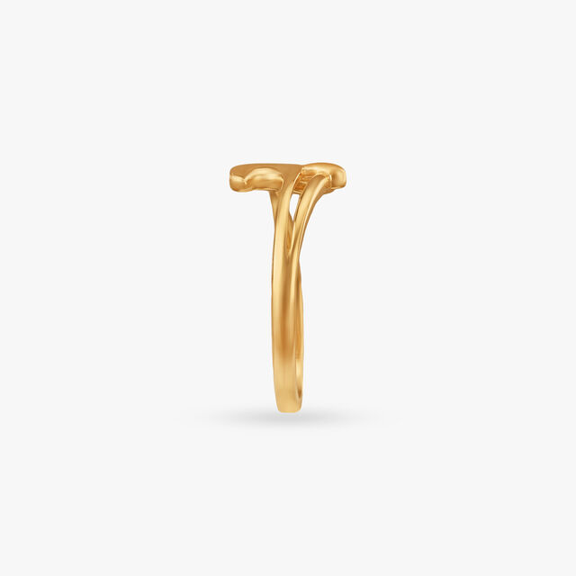 Little Bloom Gold Ring for Kids