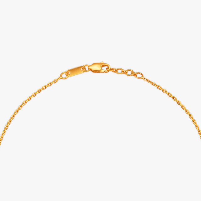 Modern Leaflet Gold Necklace Set 3