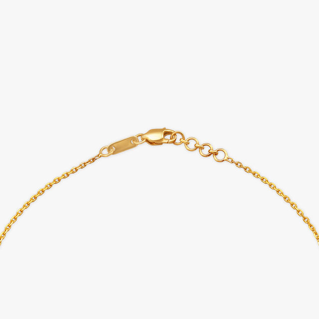 Geometric Gleam Gold Necklace Set 3