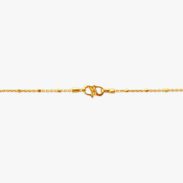 Sculpted Layers Gold Chain