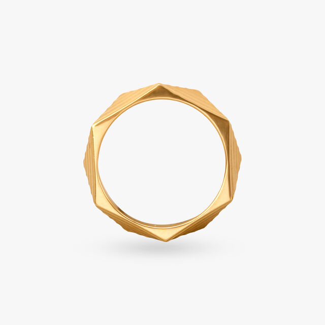 Tanishq 22KT Gold Finger Ring 4