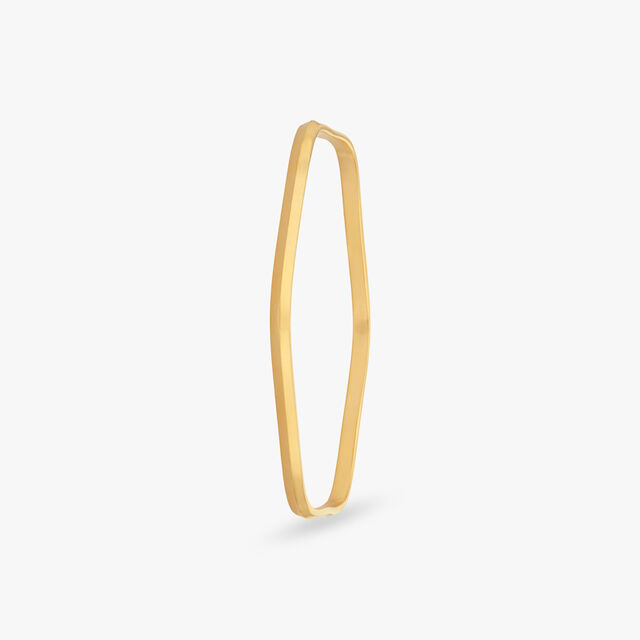 Glint Geometry Gold Bangles 3