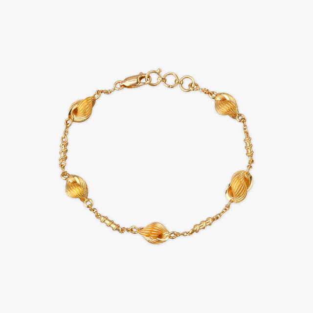 Orb Glow Gold Bracelet