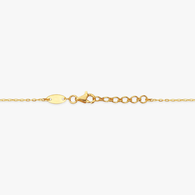 Tanishq 22KT Gold Pendant with Chain