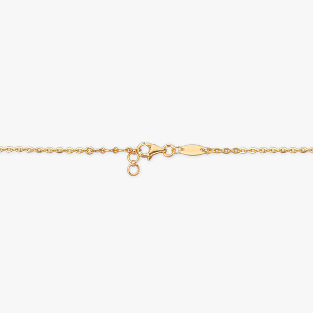 Sculpted Shine Gold Necklace 4