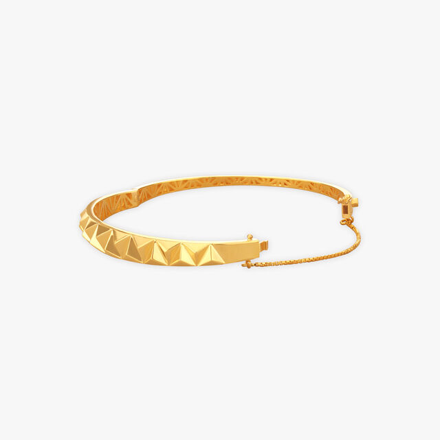 Opulent Glow Gold Bangle 2
