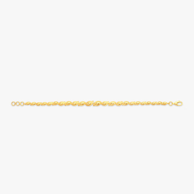 Nature Glint Gold Bracelet