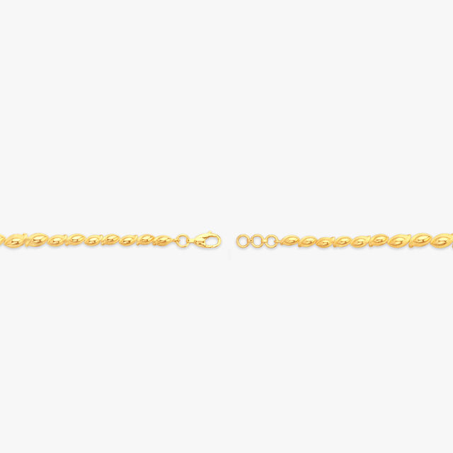 Nature Glint Gold Bracelet