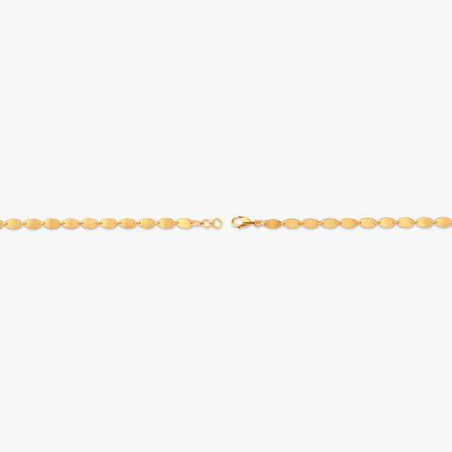 Ripple Gleam Gold Bracelet