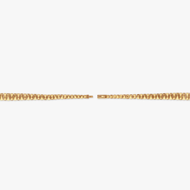Edgy Gleam Gold Bracelet