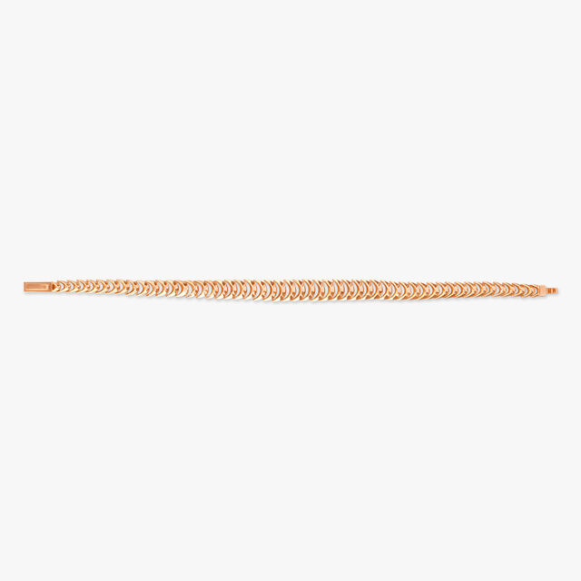Overlapping Link Gold Bracelet